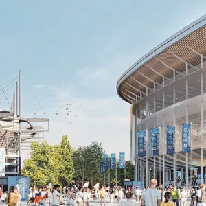 Neues Stadion in Hamburg