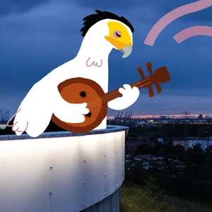 Poster zeigt Aussicht vom Energieberg