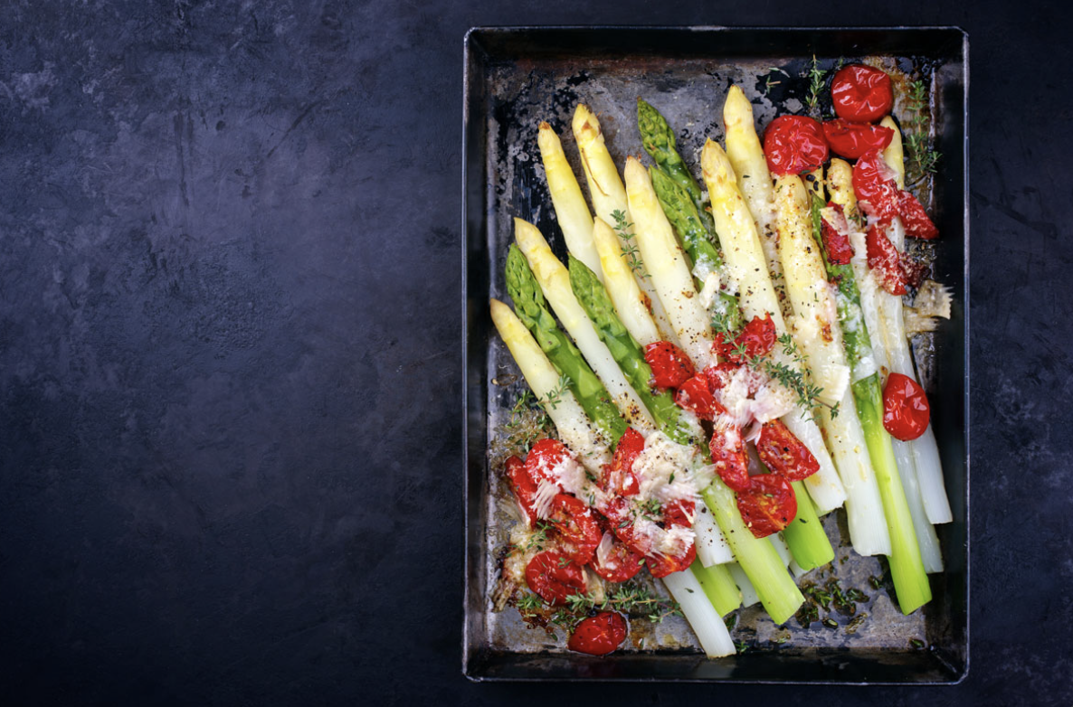 Spargel im Parmesanmantel