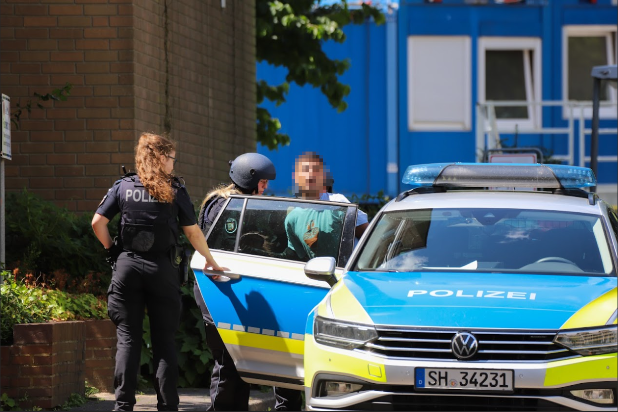 Festnahme des mutmaßlichen Täters