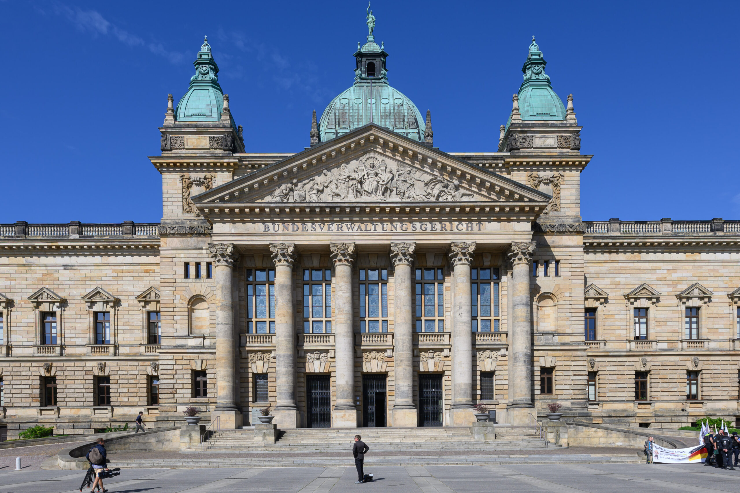 Das Bundesverwaltungsgericht in Leipzig.