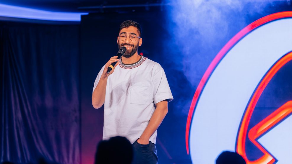 Comedian Kawus Kalantar