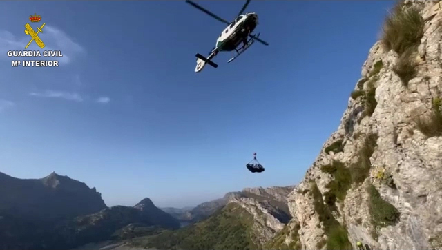 Hubschrauber in der Luft