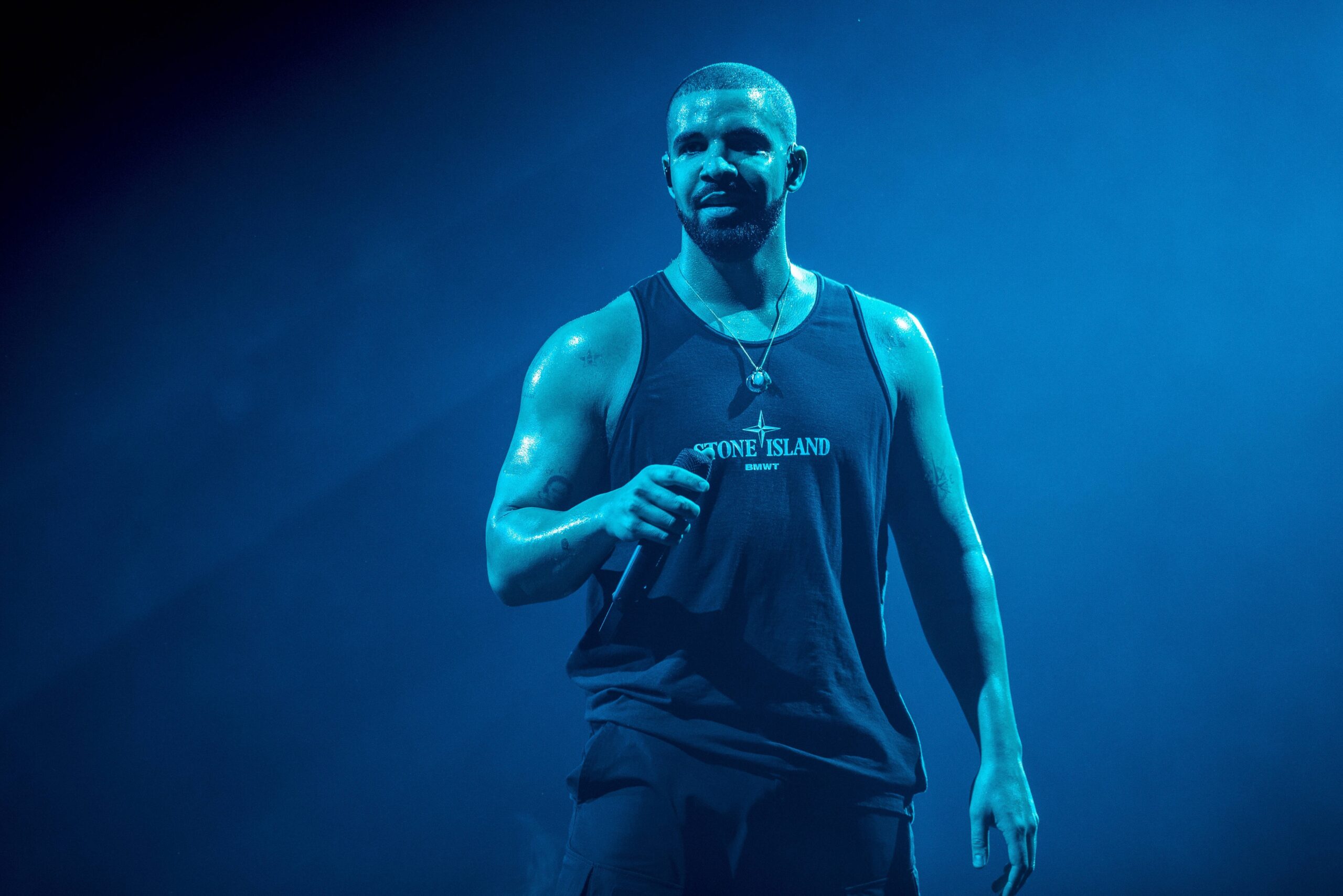 Rapper Drake live in Kopenhagen 2017.
