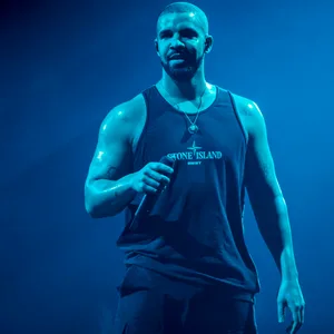 Rapper Drake live in Kopenhagen 2017.