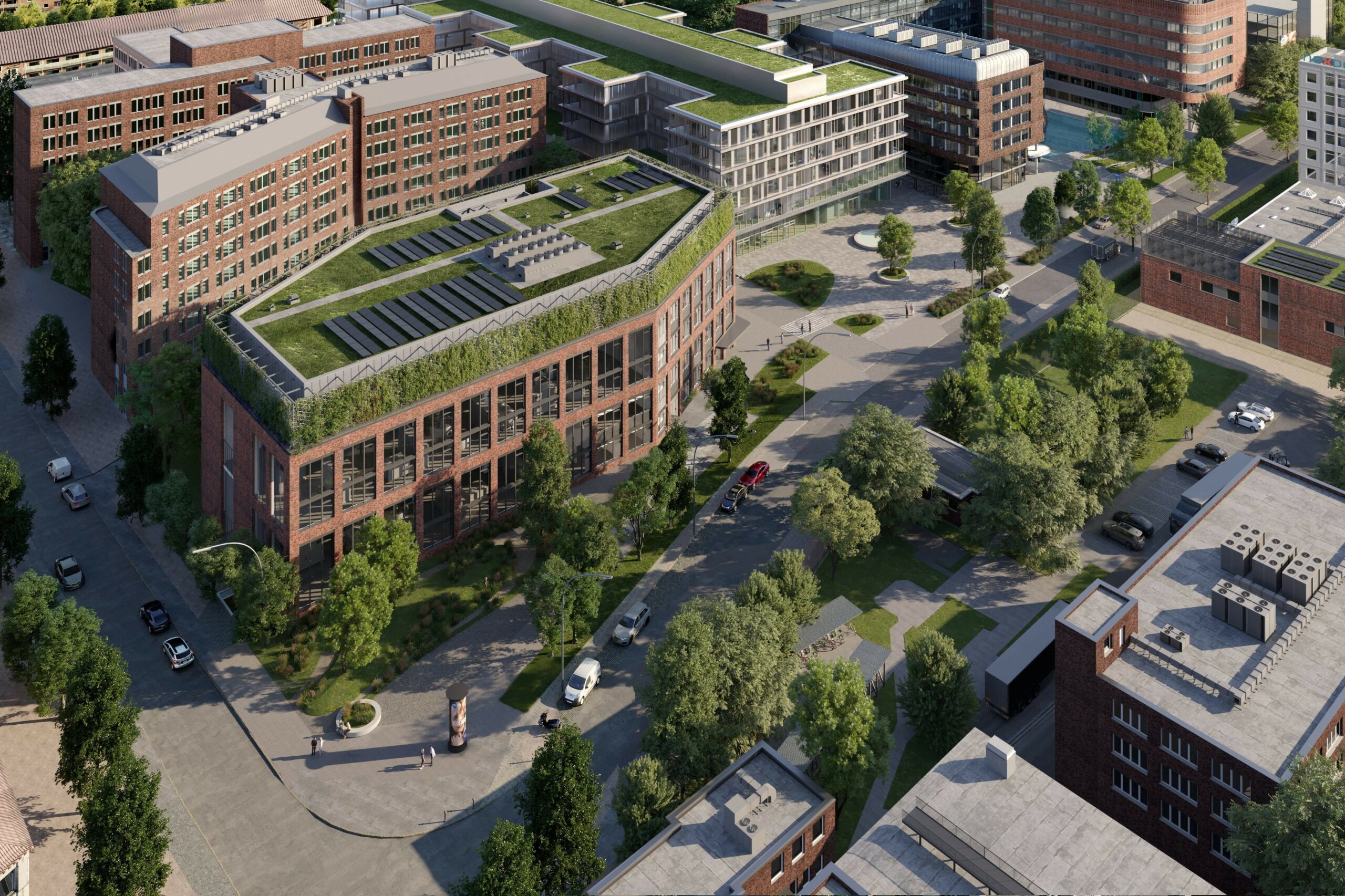 So könnte das neue Innovationszentrum aussehen.