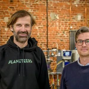 Frank Rattey und Florian Birner gehören zum Gründer-Team von Planeteers.