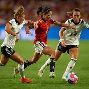 Aitana Bonmati im Spiel gegen Deutschland