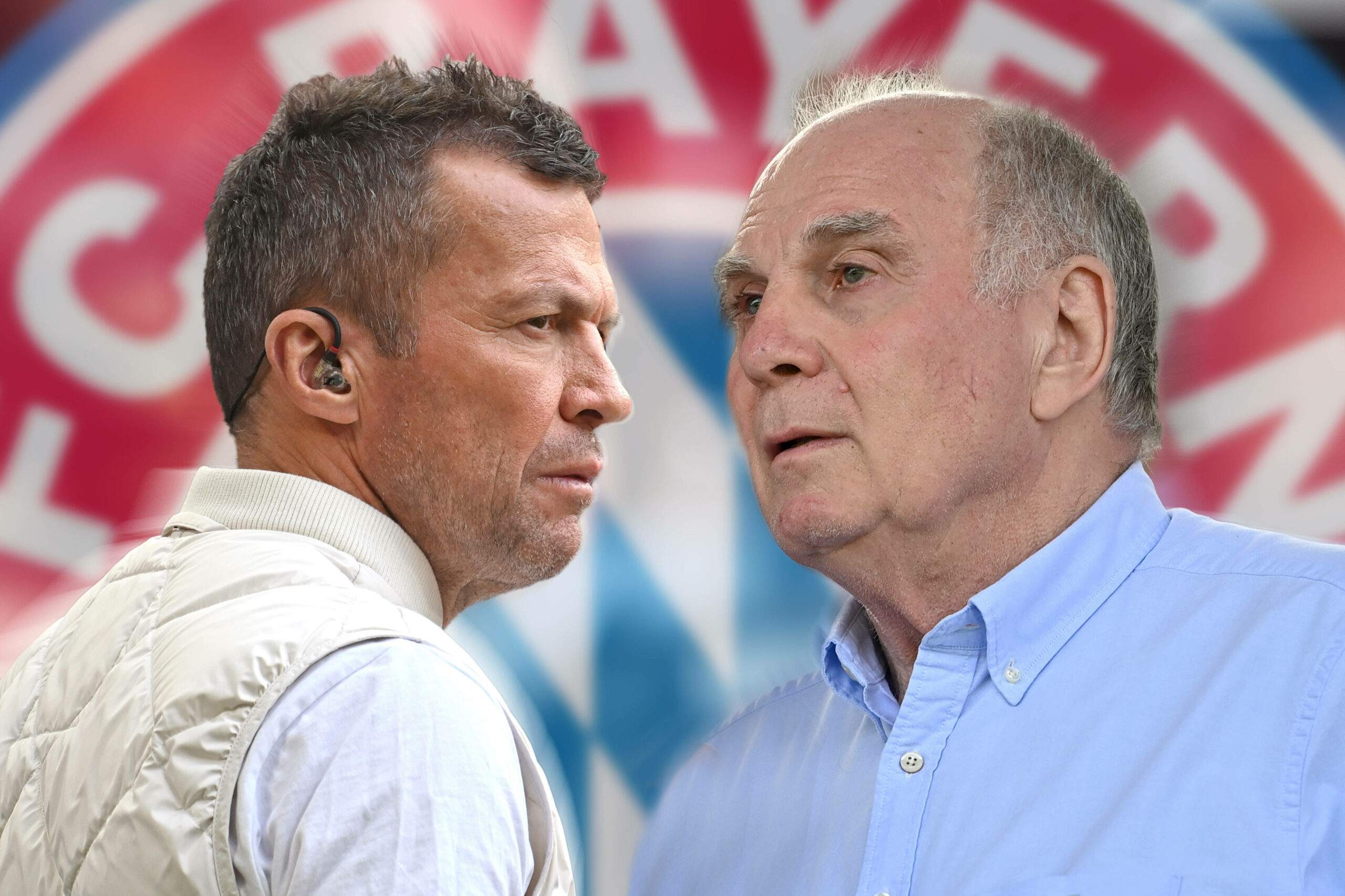 Lothar Matthäus und Uli Hoeneß