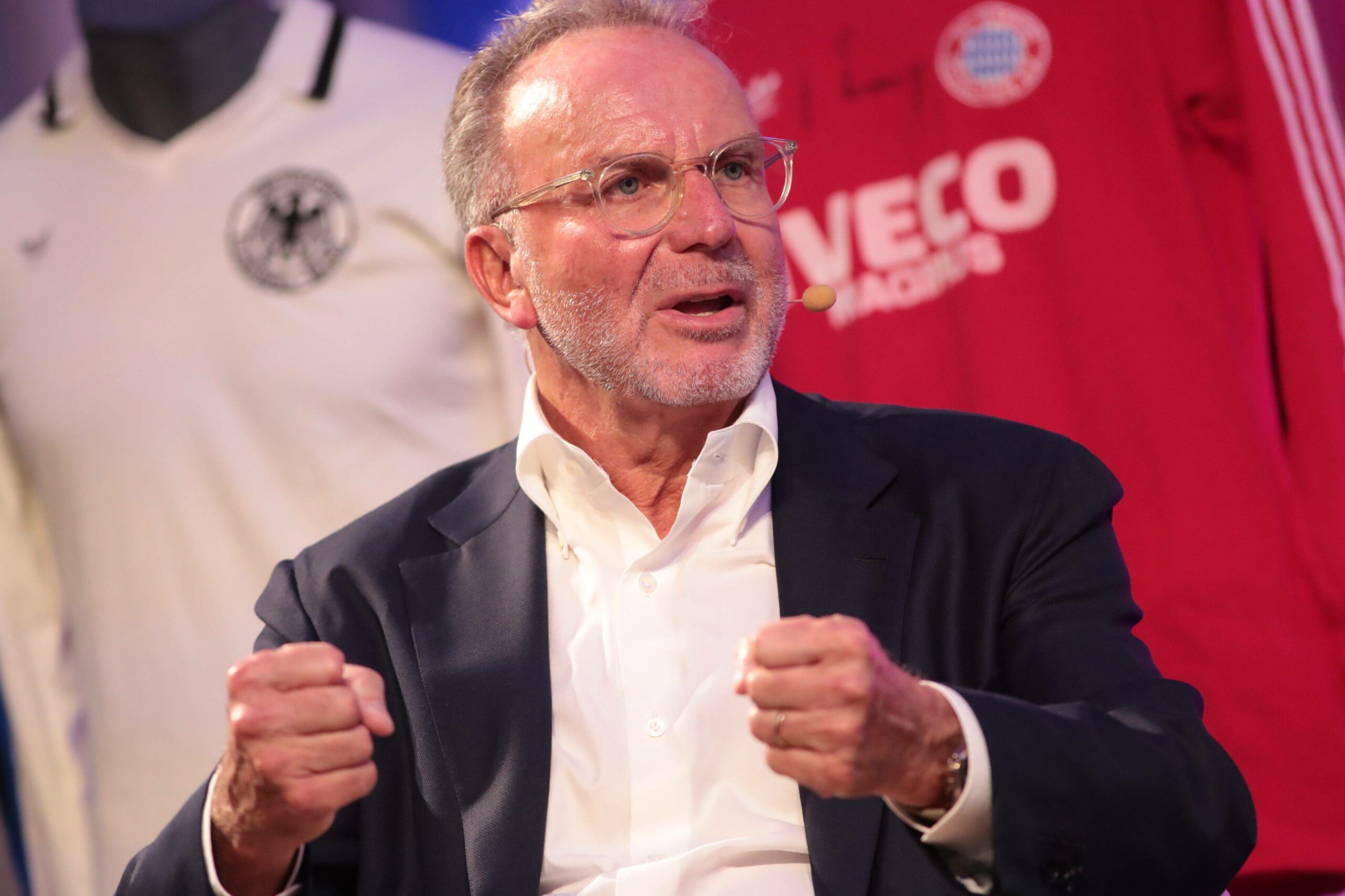 Karl-Heinz Rummenigge im Gespräch