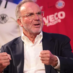 Karl-Heinz Rummenigge im Gespräch