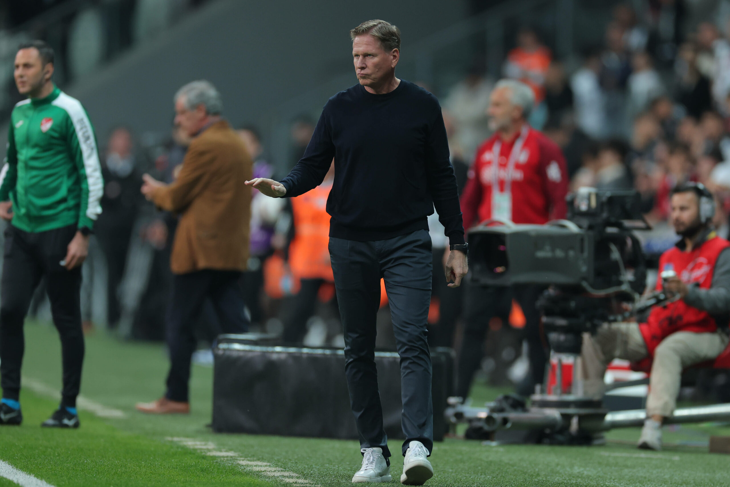 Markus Gisdol auf der Seitenlinie