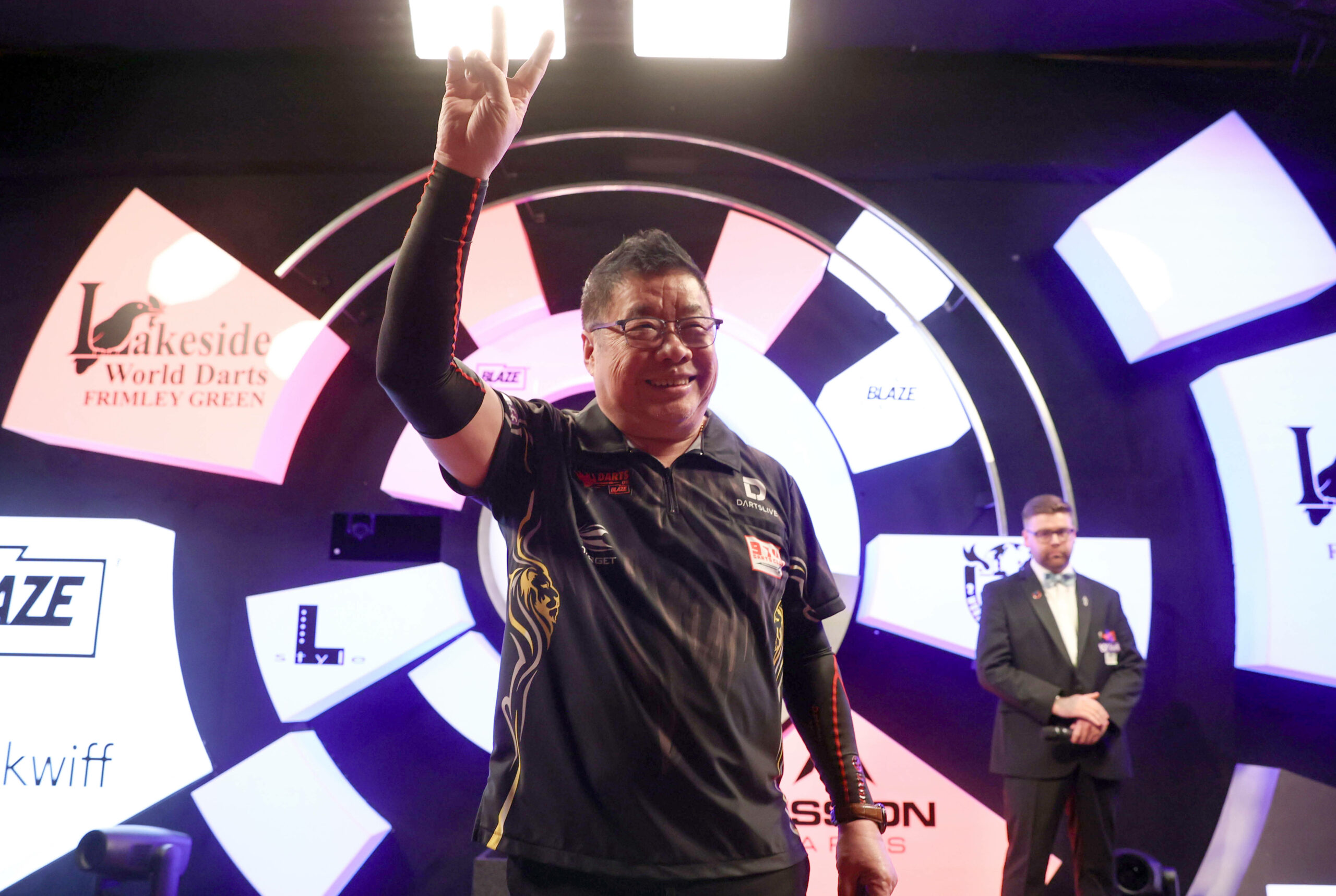 Paul Lim während der 2024 WDF World Championships
