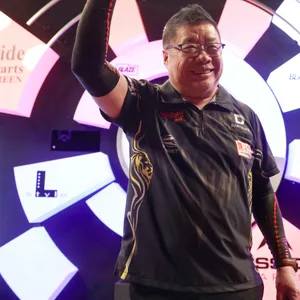Paul Lim während der 2024 WDF World Championships