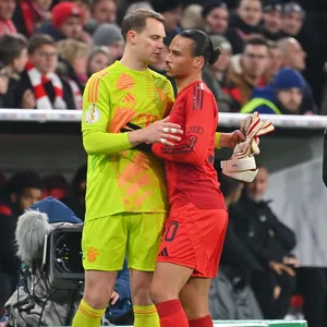 Manuel Neuer und Leroy Sane