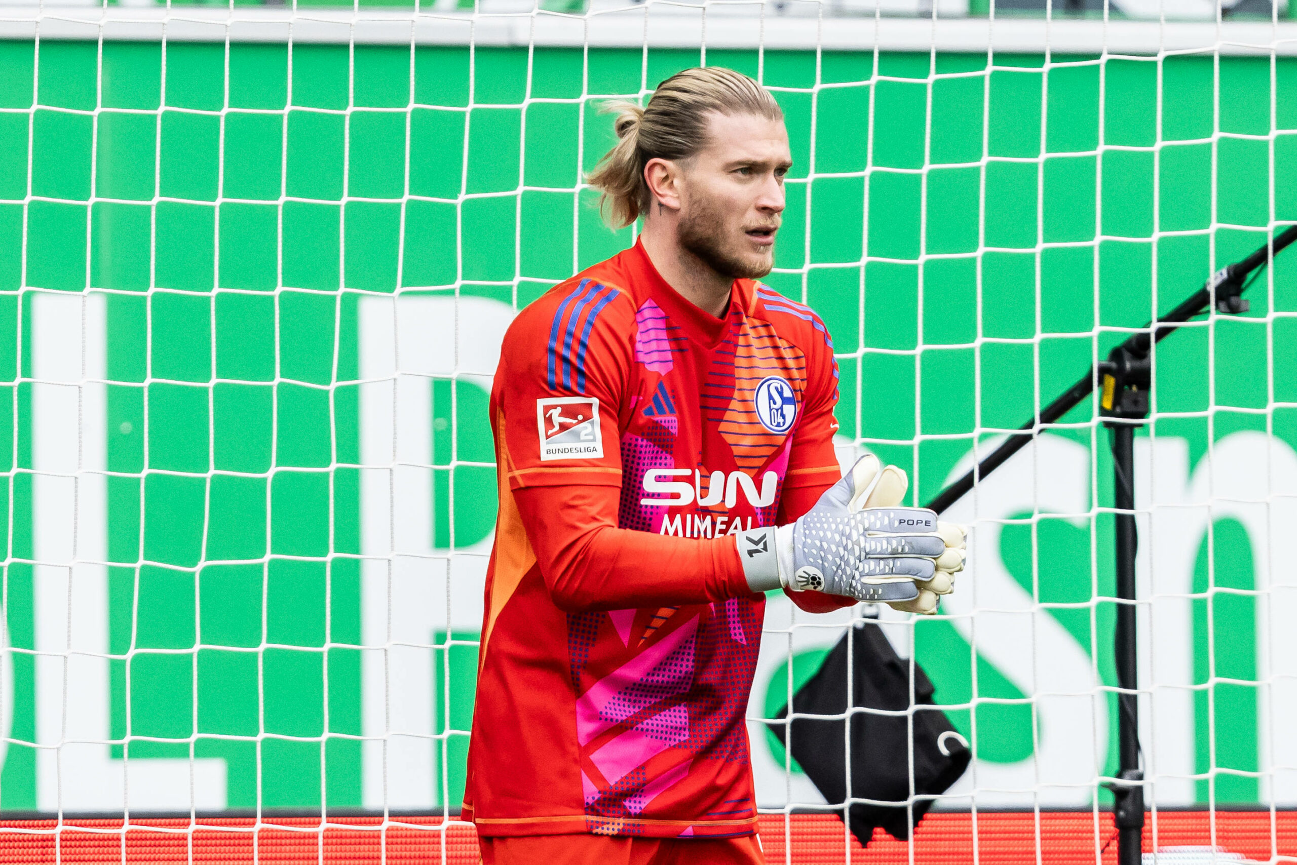 Loris Karius im Tor von Schalke 04