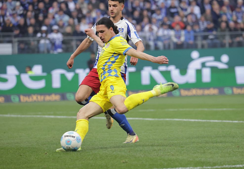 Treffsicher: Gegen den HSV erzielte Braunschweigs Rayan Philippe in der Vorsaison drei Tore.
