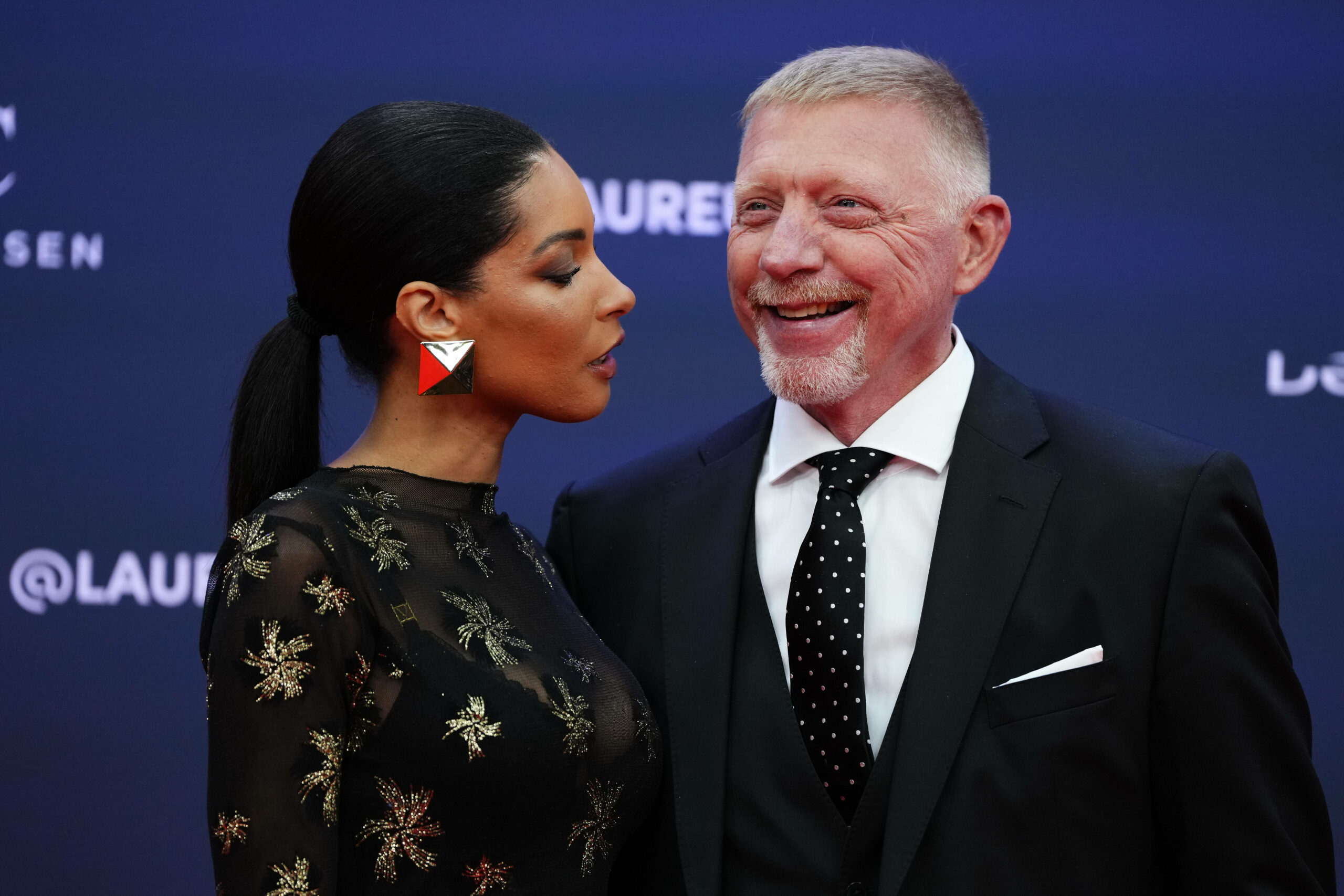 Boris Becker und Ehefrau Lilian De Carvalho Monteiro in Mailand