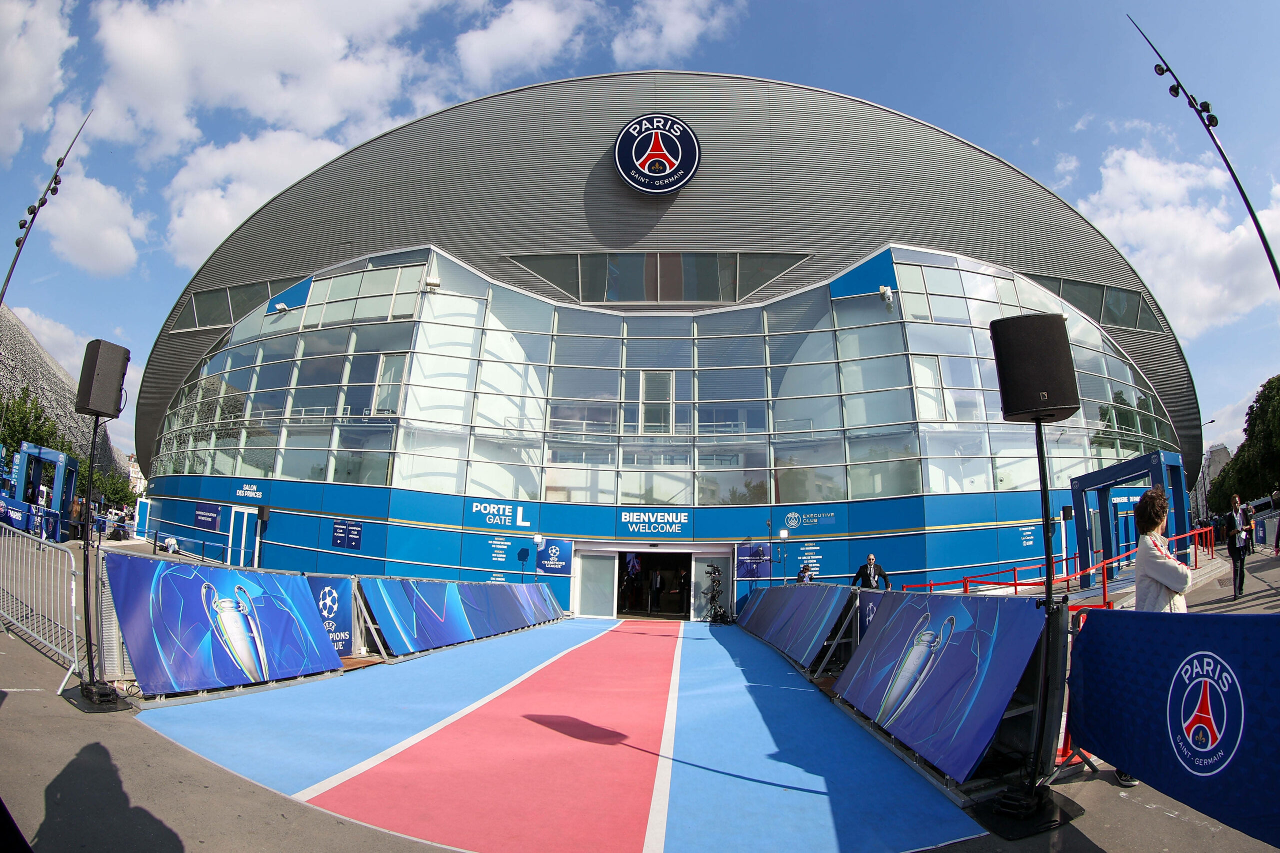 Das Stadion von Paris St. Germain
