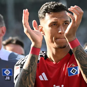 Mit 22 Toren wurde Davie Selke Zweitliga-Torschützenkönig. Ob er eine Zukunft beim HSV haben wird, ist allerdings weiterhin ungewiss.