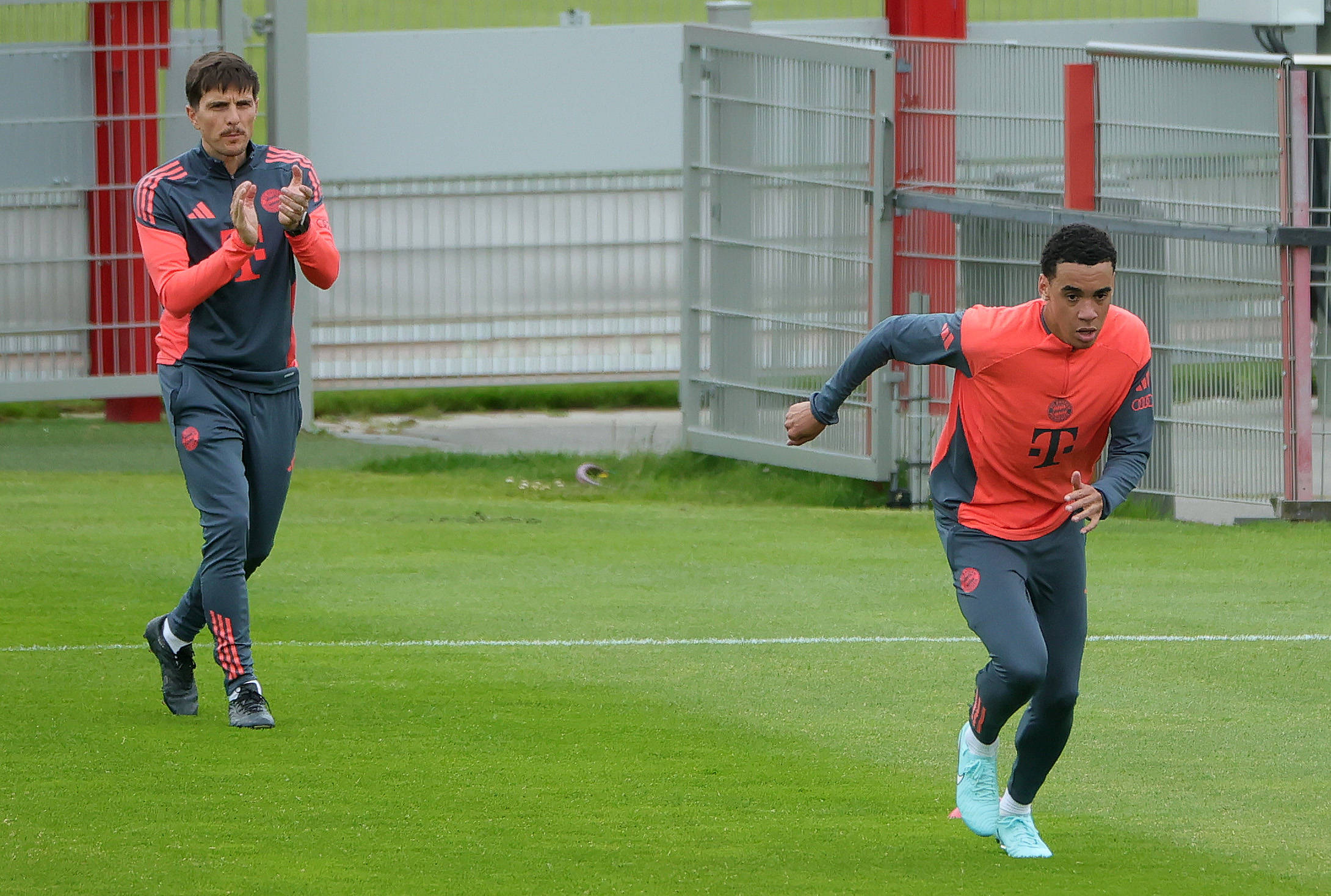 Jamal Musiala beim Training