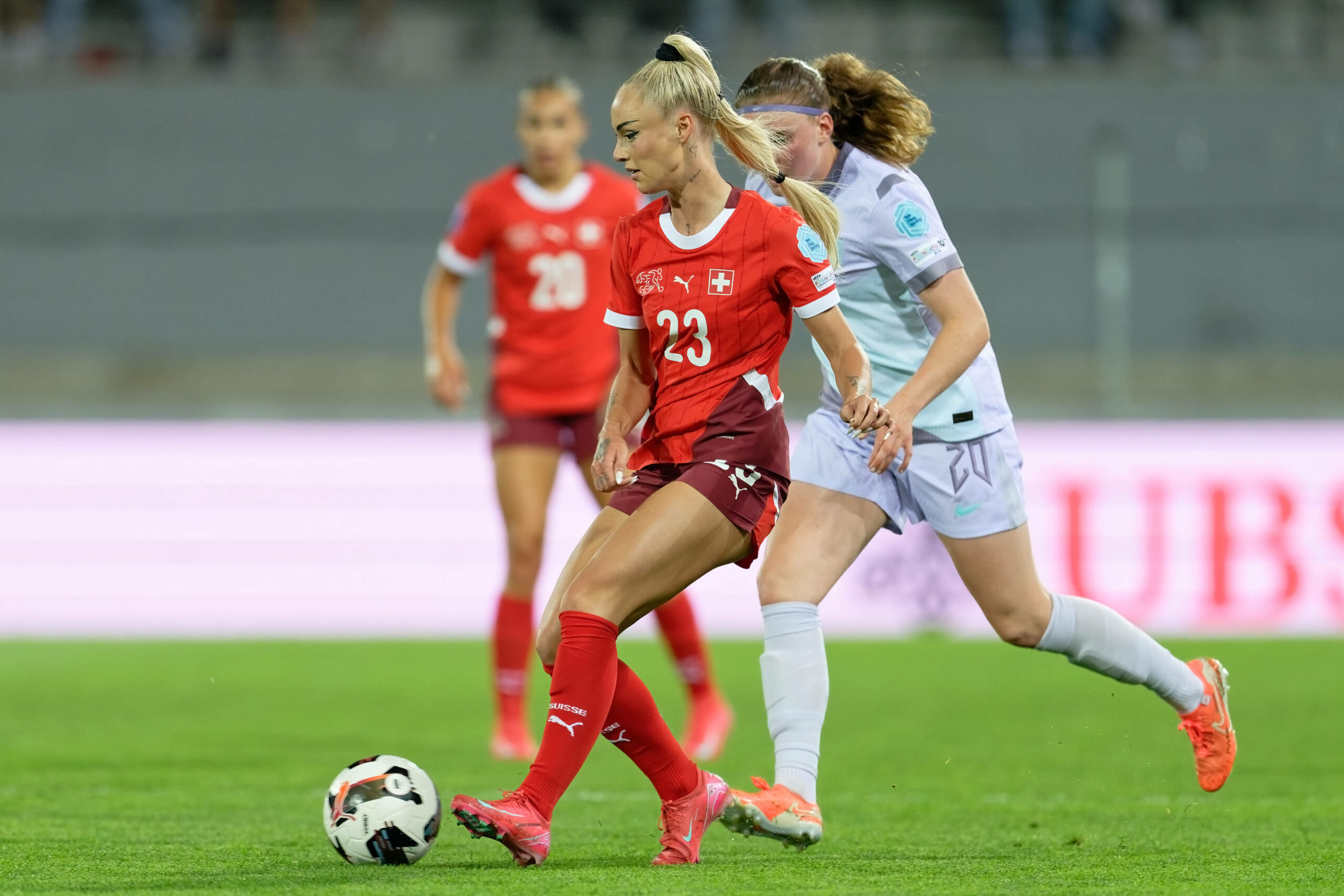 Alisha Lehmann im Schweiz-Trikot