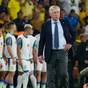 Carlo Ancelotti am Spielfeldrand