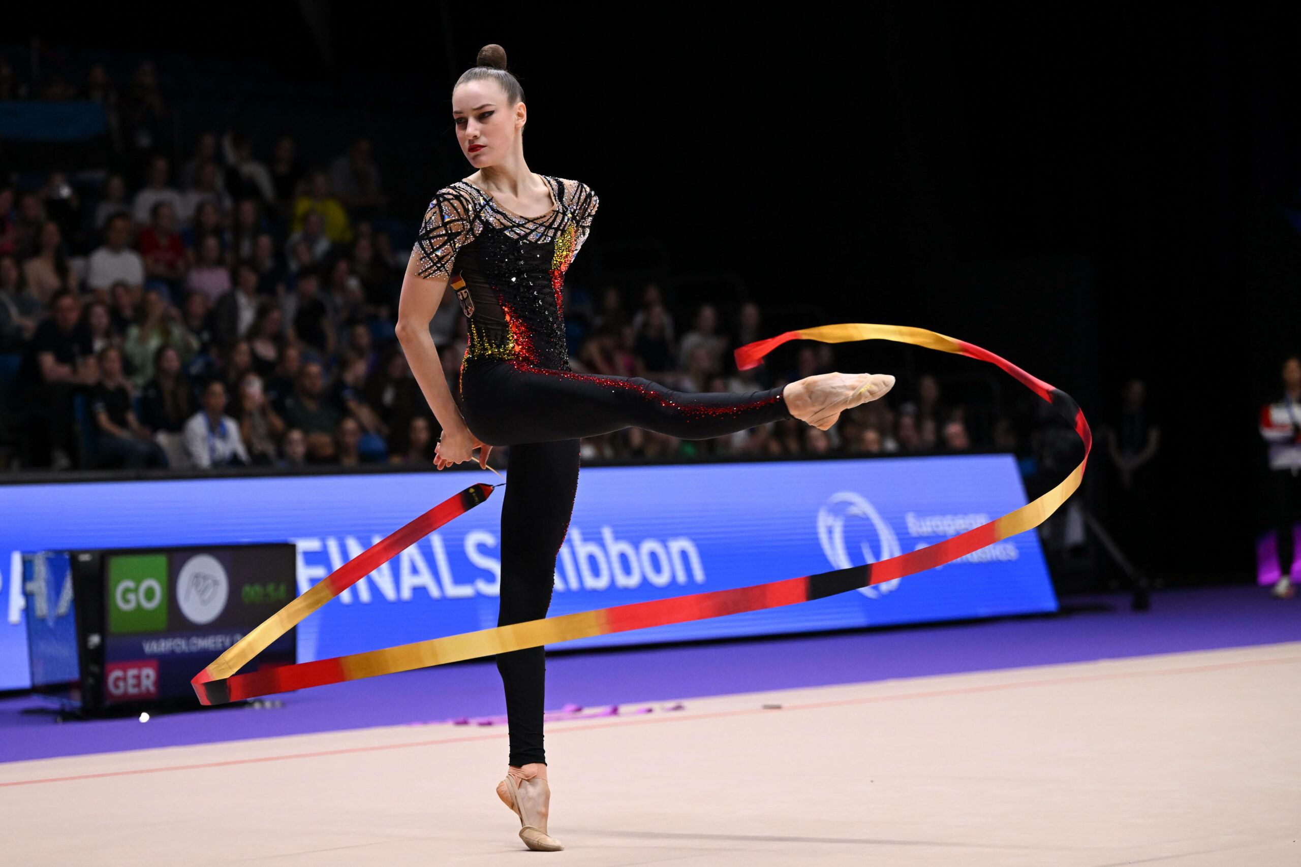 Darja Varfolomeev im Wettbewerb