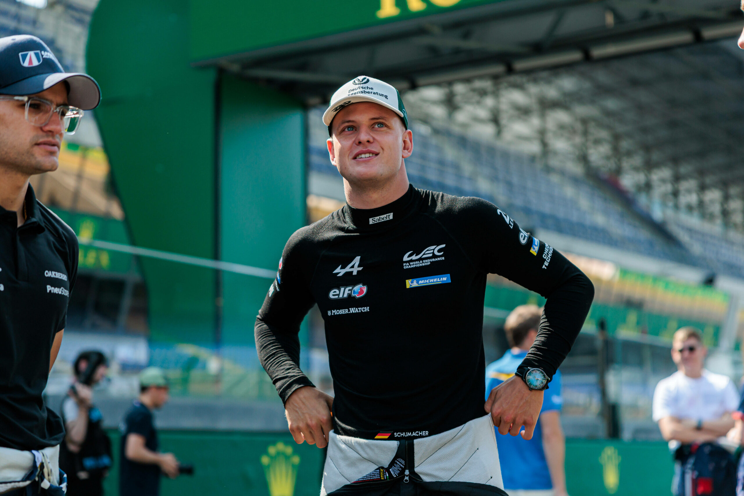 Alpine-Pilot Mick Schumacher in Le Mans