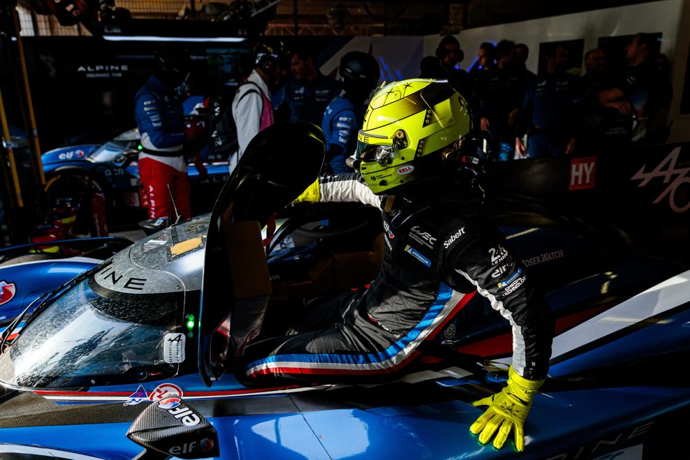 Mick Schumacher vor Qualifying bei Le Mans