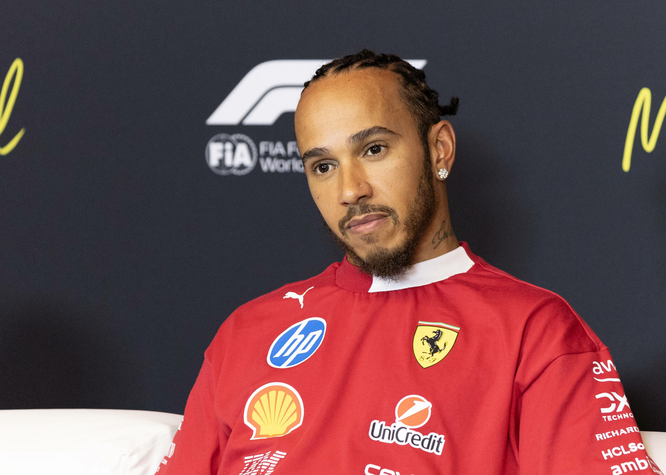 Lewis Hamilton stellte sich Fragen zu einem möglichen Karriereende.