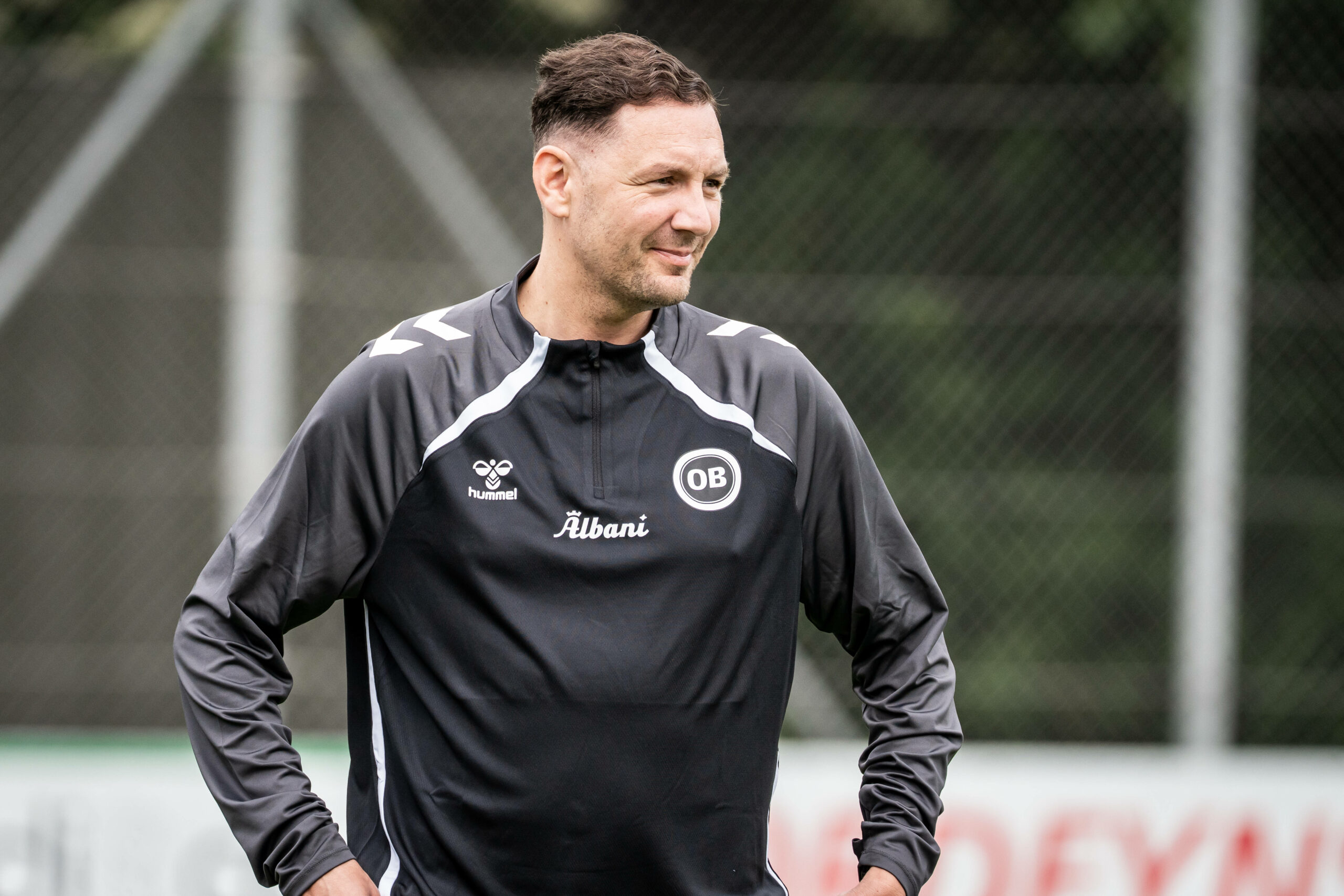 Jurek Rohrberg beim Odense-Training