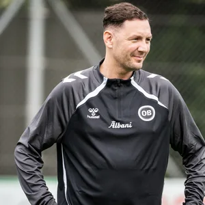 Jurek Rohrberg beim Odense-Training