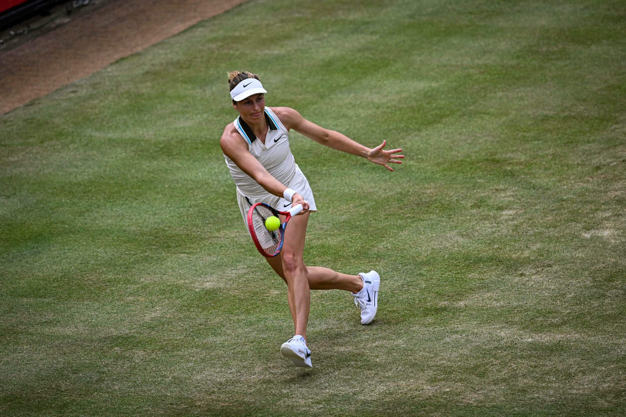 Tatjana Maria bei einem Tennis-Match