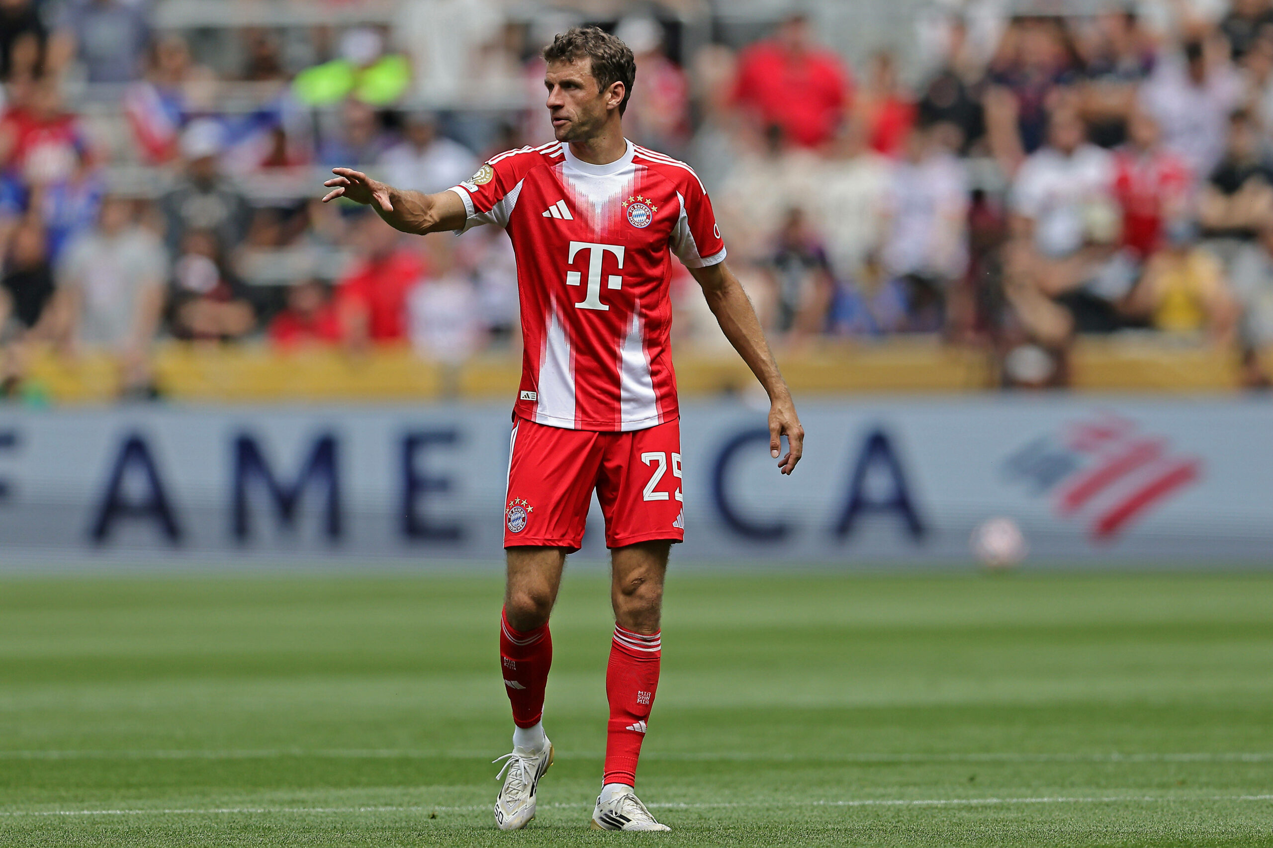 Thomas Müller bei einem Bayern-Spiel der Klub-WM