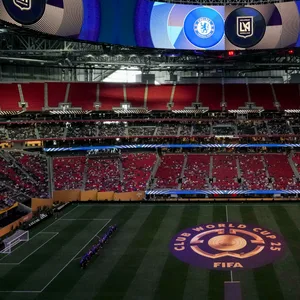 Das Stadion in Atlanta von oben