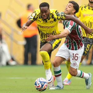 Jamie Gittens bei der Klub-WM im BVB-Trikot