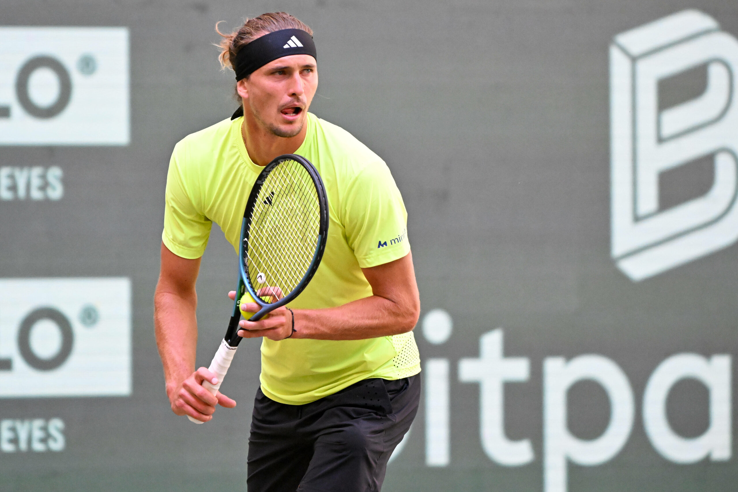 Alexander Zverev macht sich bereit