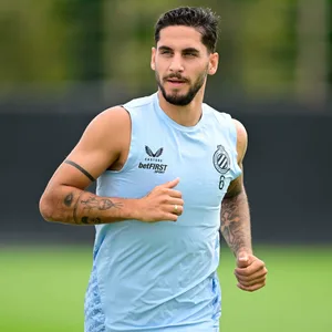 Ludovit Reis beim Training für den FC Brügge.