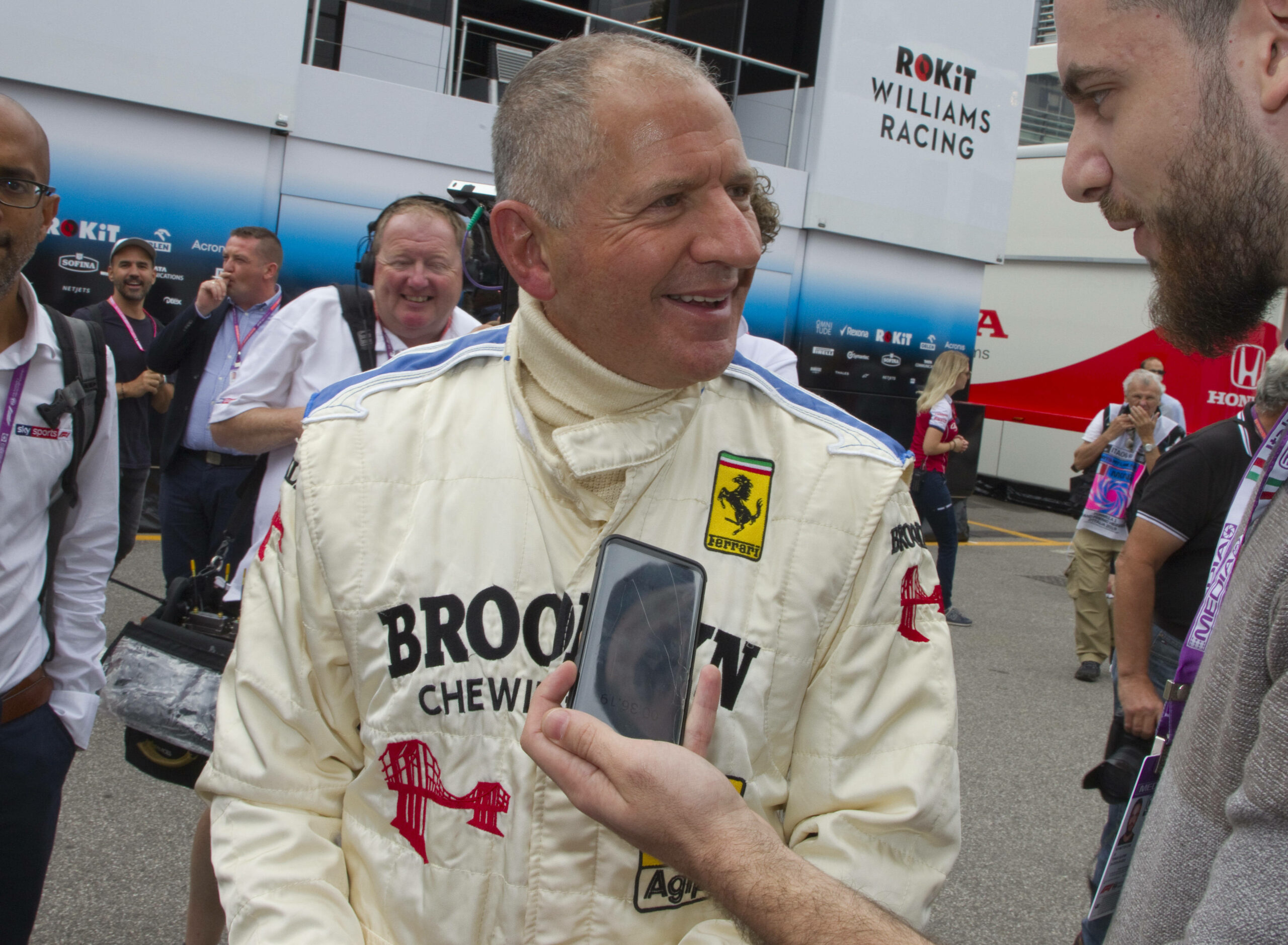 Jody Scheckter beim Monza Grand-Prix