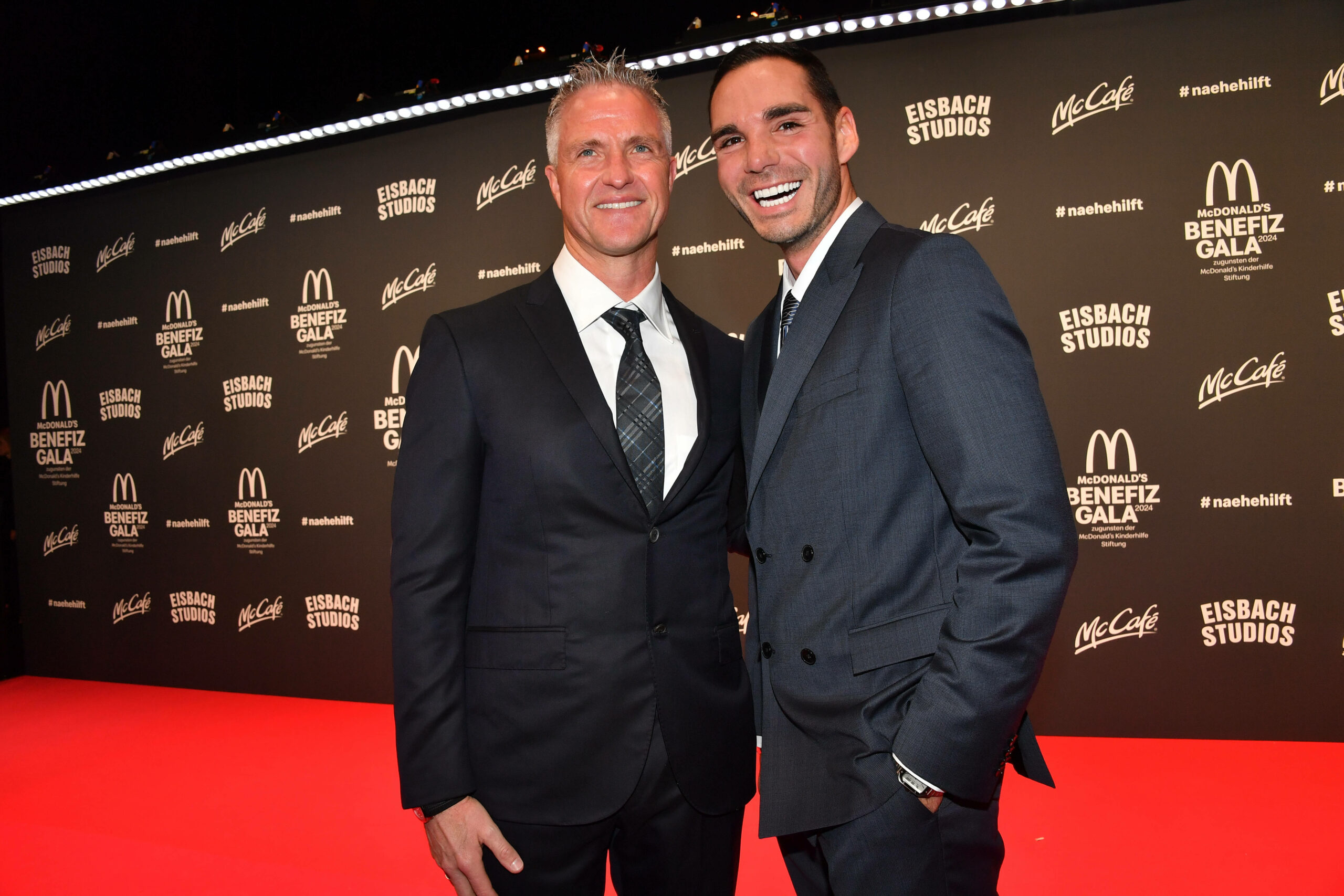 Ralf Schumacher und sein Partner Etienne