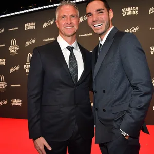 Ralf Schumacher und sein Partner Etienne