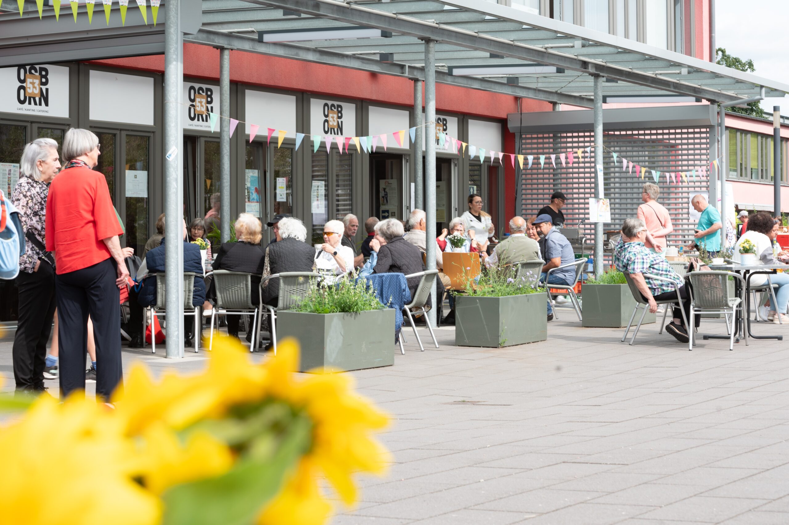 Café „Osborn53” im Osdorfer Born