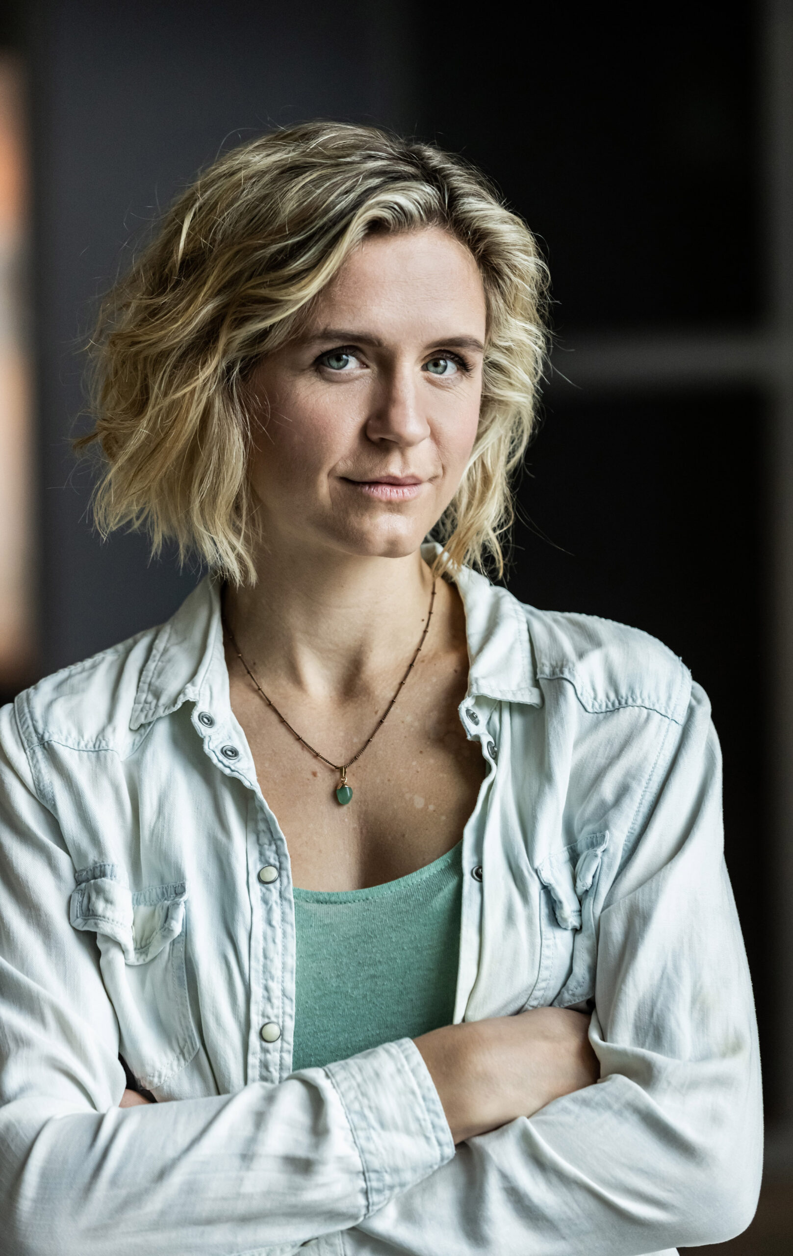 Porträt von Beachvolleyball-Spielerin Laura Ludwig