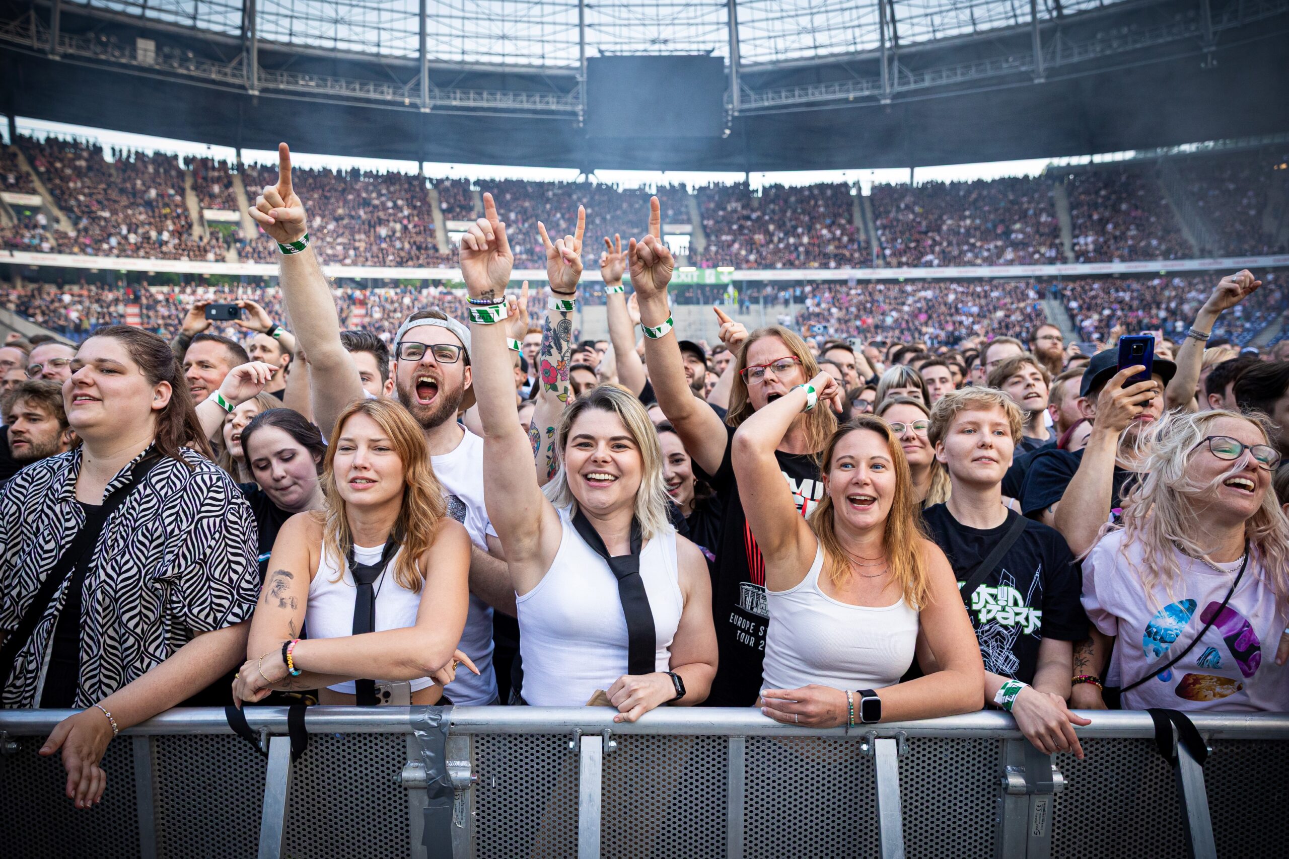 42.000 Fans feiern Linkin Park in Hannover.