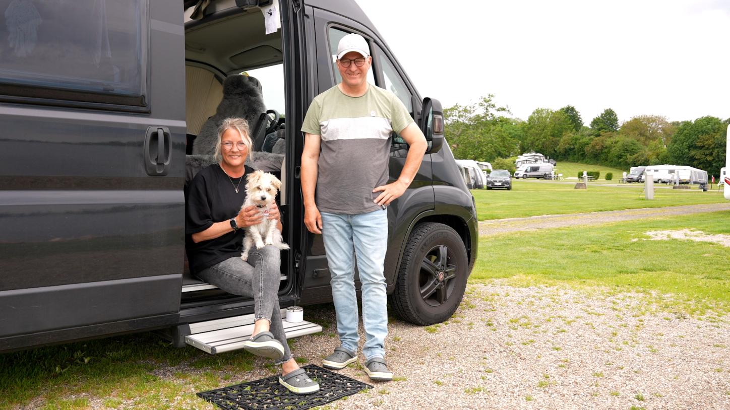 Camper aus Deutschland in Dänemark