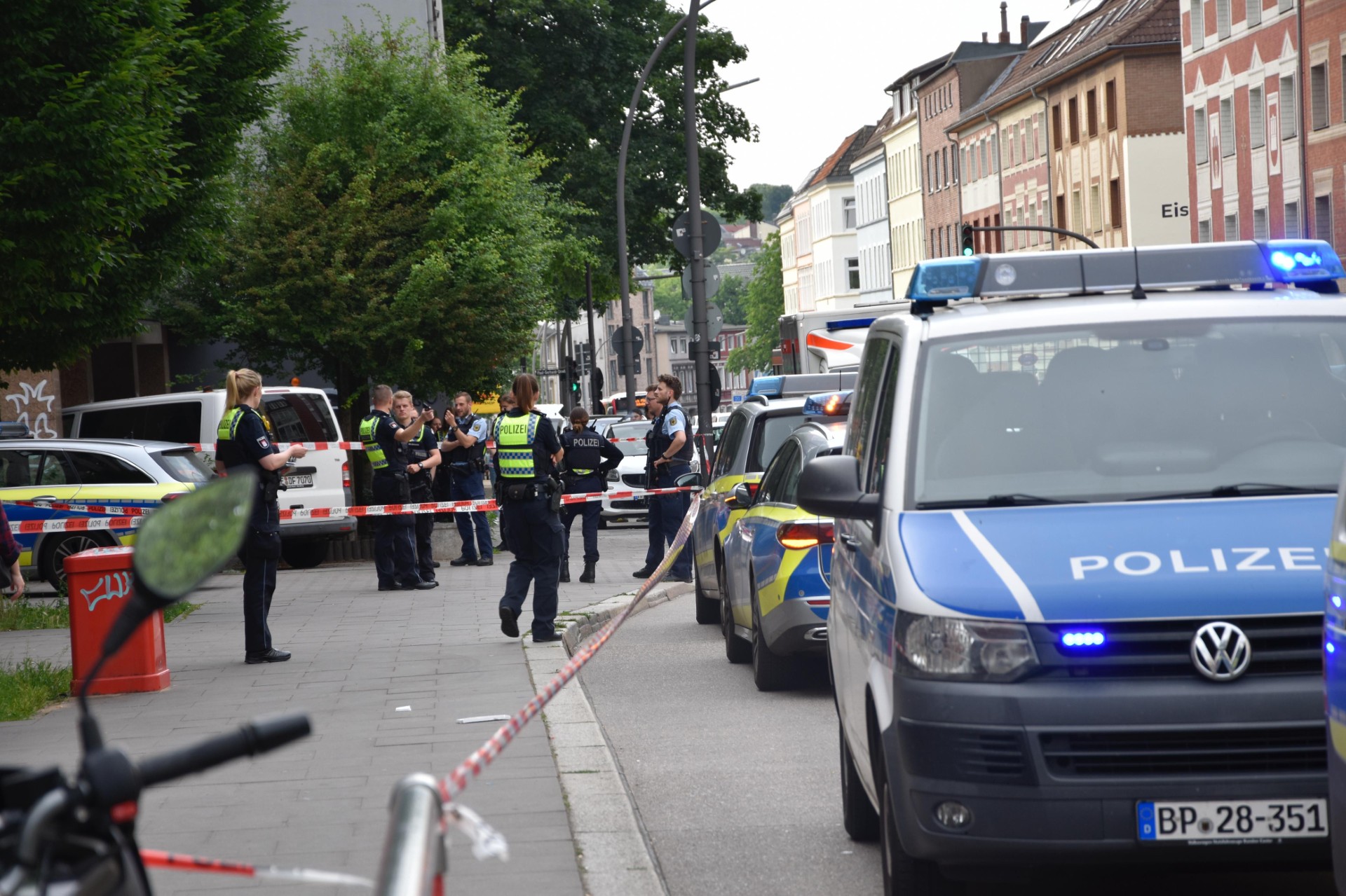 Bei dem Vorfall wurden fünf Menschen verletzt.