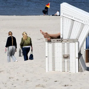 Strandkörbe auf Sylt.