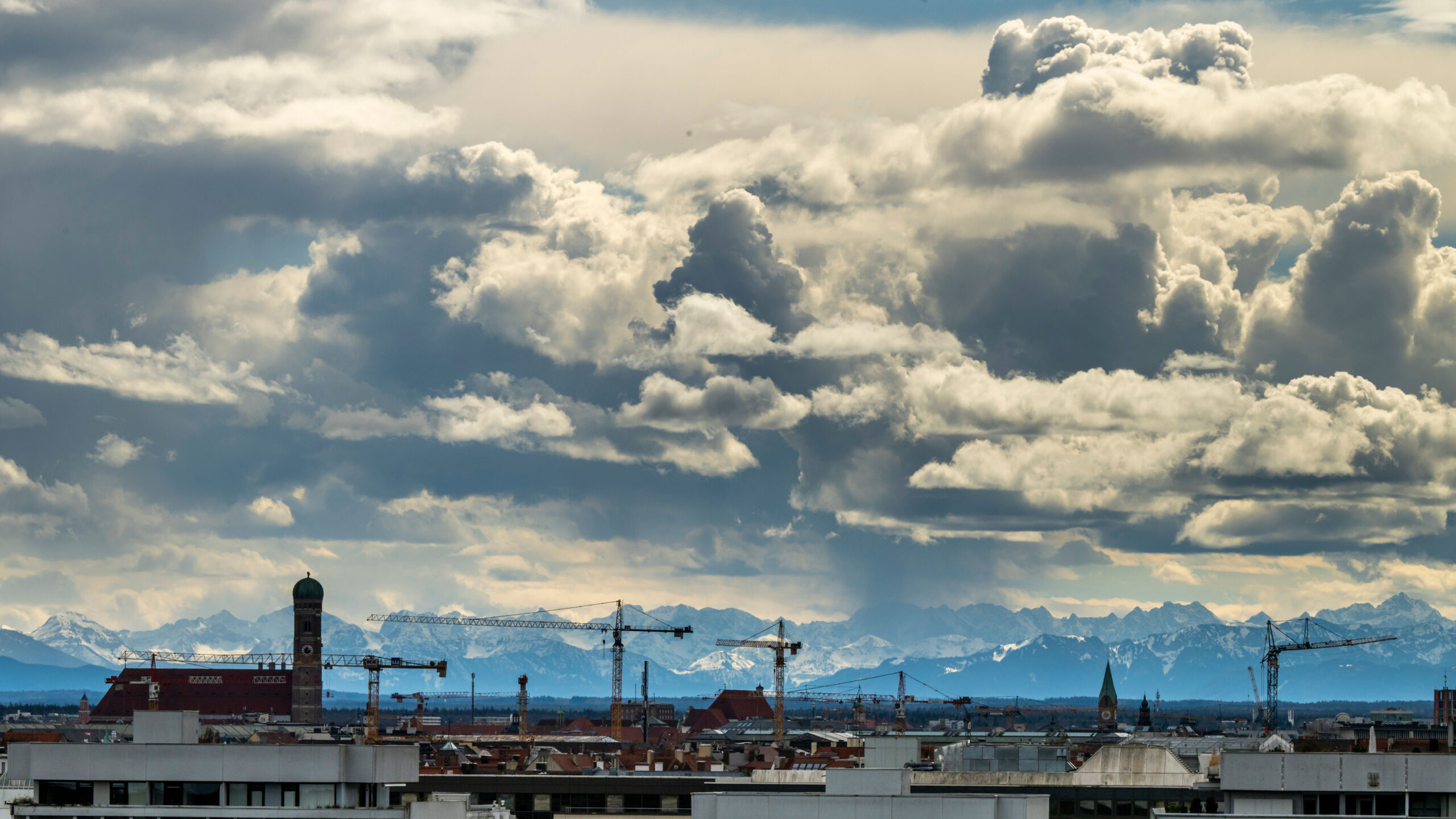 Blick über München