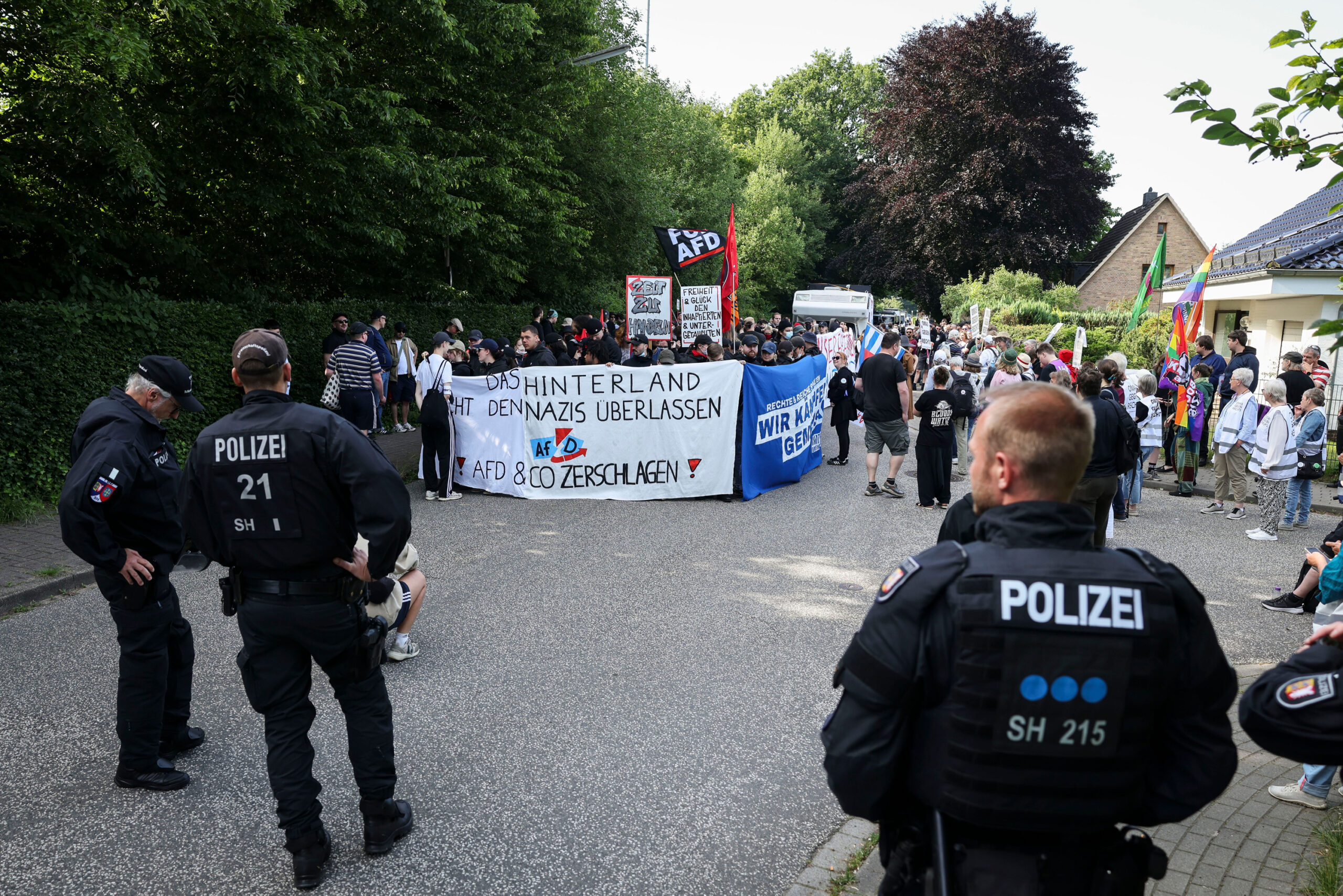 Demonstration Henstedt-Ulzburg